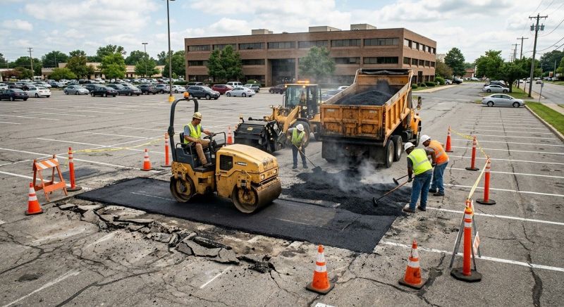 Commercial Asphalt Repair in San Diego, CA