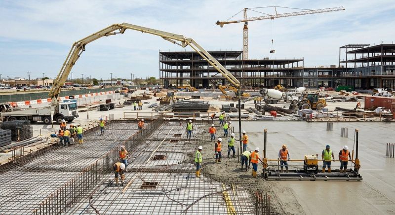 Commercial Slab Installation in Grand Junction, CO