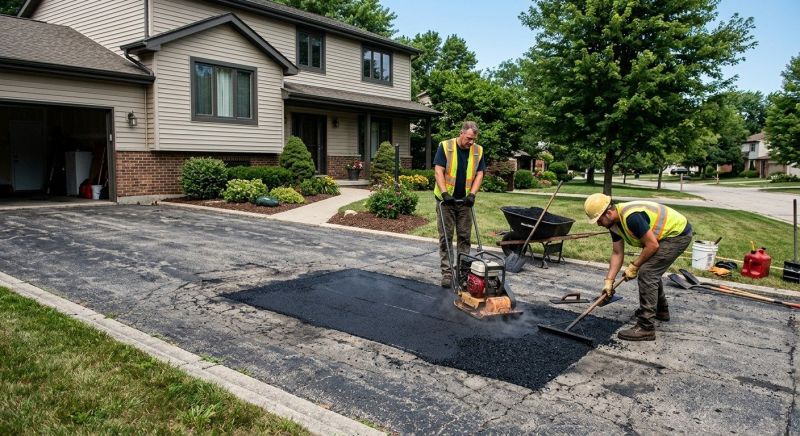Driveway Asphalt Repair in Savannah, GA