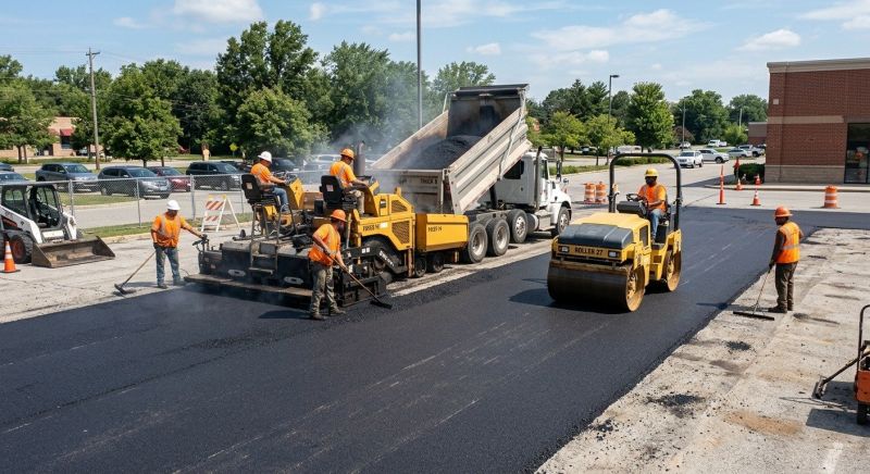 Asphalt Parking Lot Paving in Temecula, CA