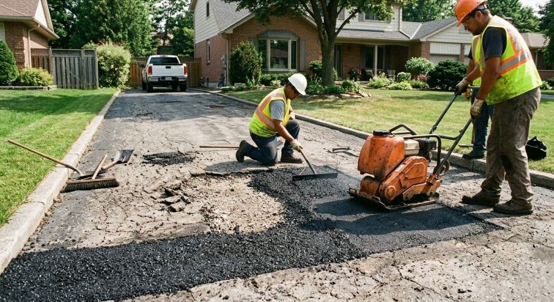 Asphalt Pothole Repair in Orange County, CA