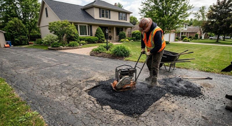 Blacktop Driveway Repair in Los Angeles, CA