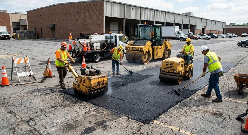Church Parking Lot Repair in Savannah, GA