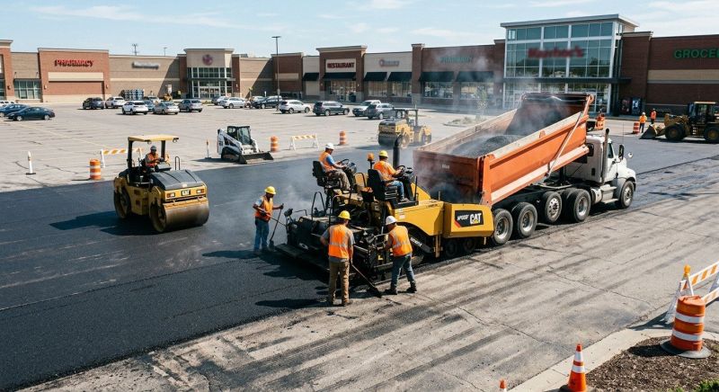 Parking Lot Paving in Orange County, CA